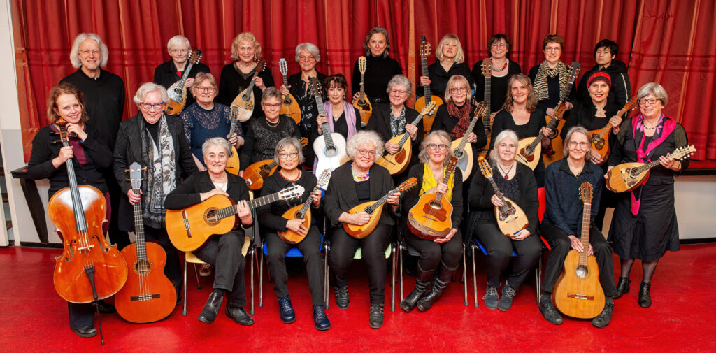 De leden van het orkest